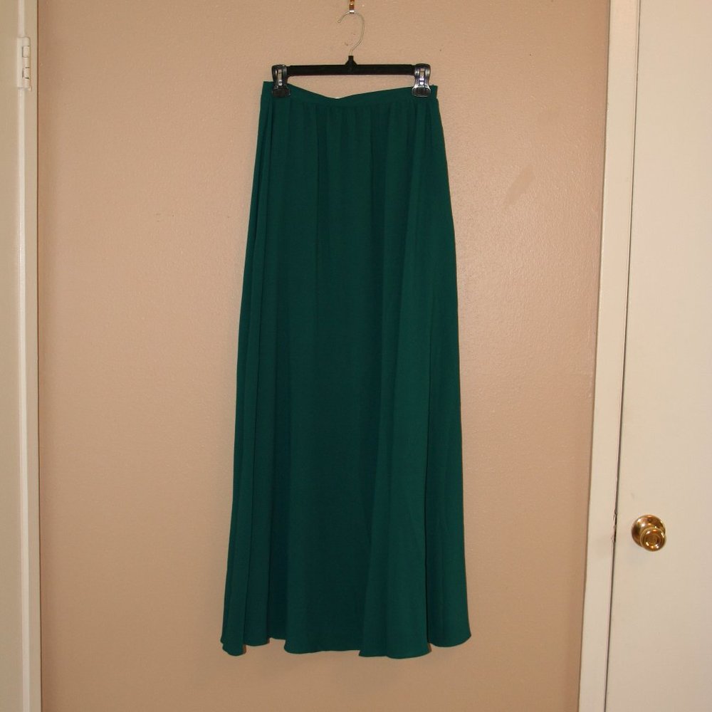 Space 46 Teal Maxi skirt in size M